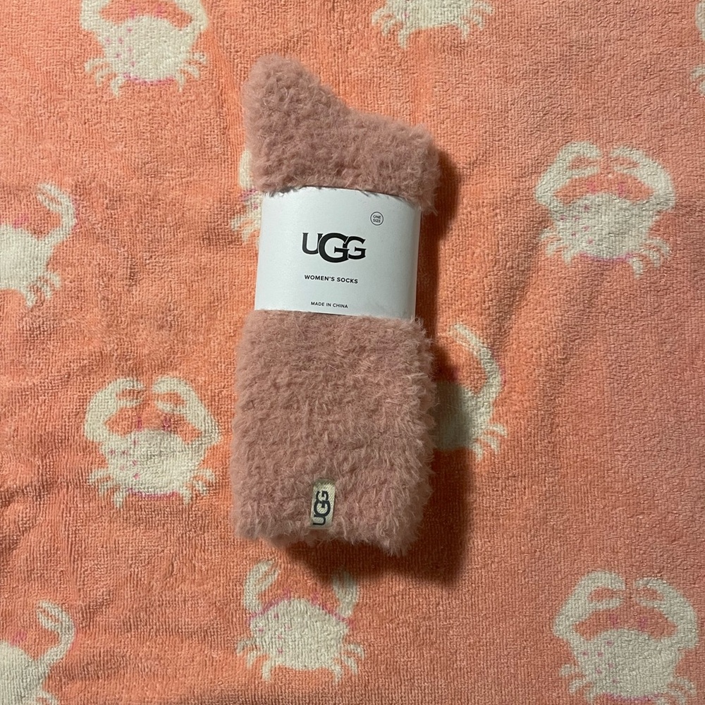 UGG Blush Fuzzy Women's Socks